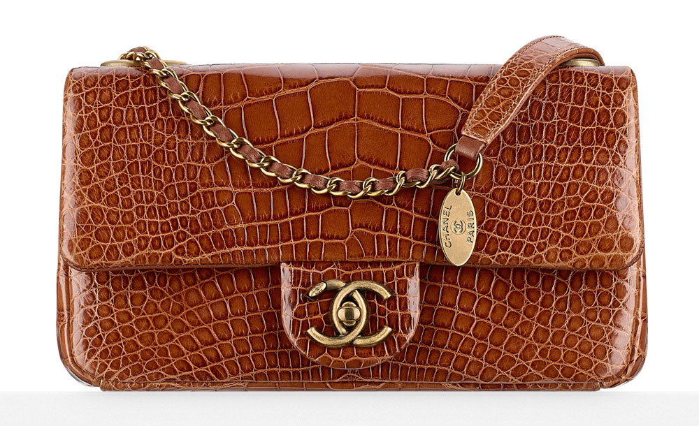 Chanel-Alligator-Flap-Bag