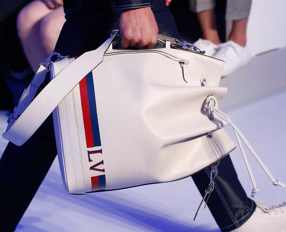 At Louis Vuitton&#39;s Spring 2016 Men&#39;s Show, the Bucket Bags Weren&#39;t Just for Women - PurseBlog