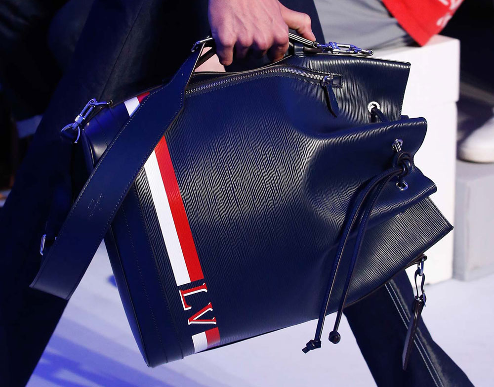 At Louis Vuitton&#39;s Spring 2016 Men&#39;s Show, the Bucket Bags Weren&#39;t Just for Women - PurseBlog