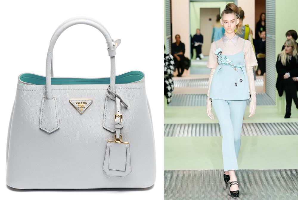 Prada Saffiano Cuir Double Bag Small Prada Saffiano Cuir Double Bag Small