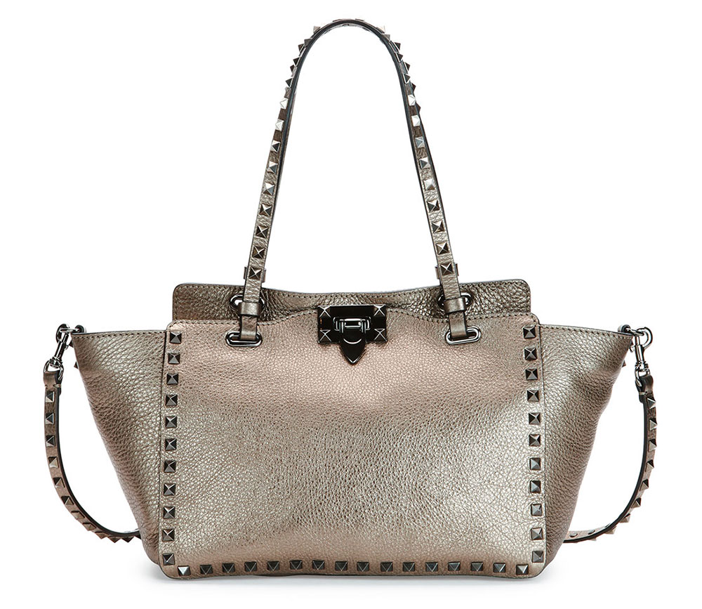 20 Metallic Bags That Will Look Great In Literally Any Season Valentino Iridescent Tze Tote