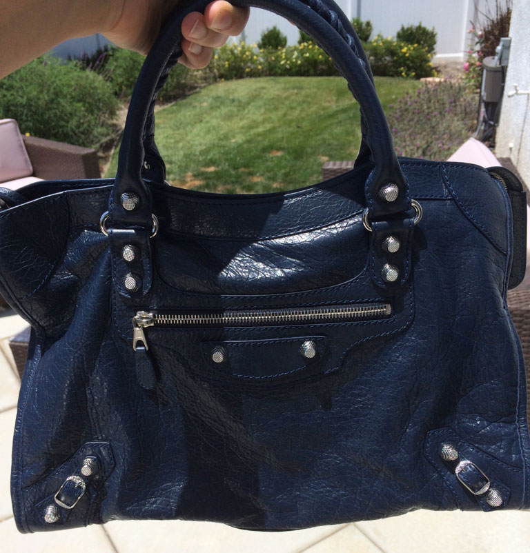 balenciaga bleu obscur