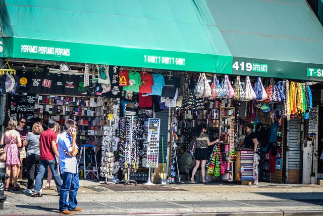 NYC Views of Street vendors selling imitation designers 🎒 bags around Canal  Street in Chinatown. 