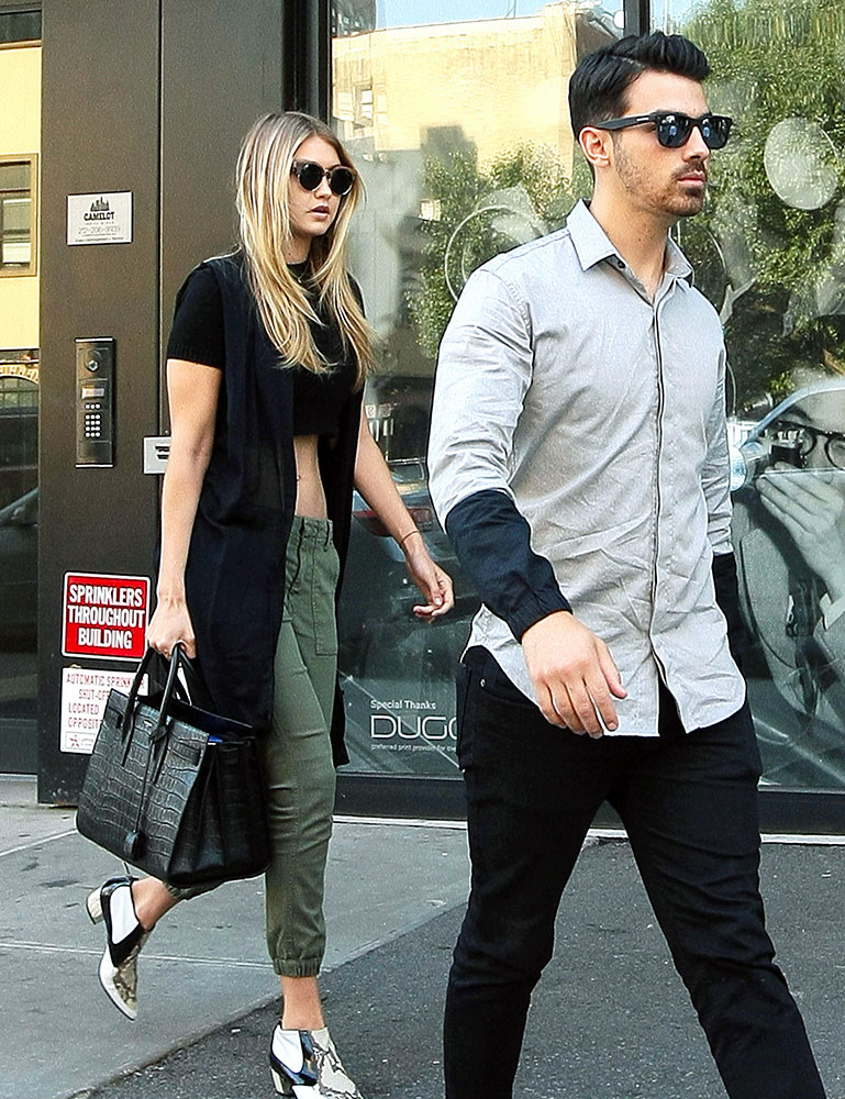 Celebrities in Saint Laurent Classic Sac De Jour Bag