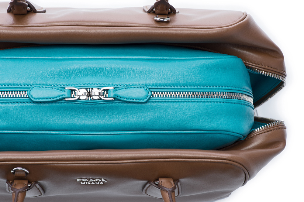 prada bag inside