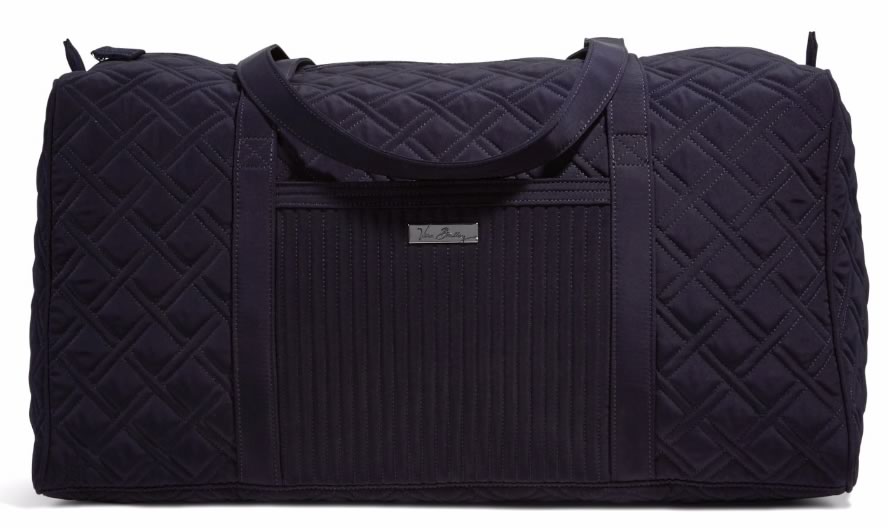 vera bradley black weekender bag