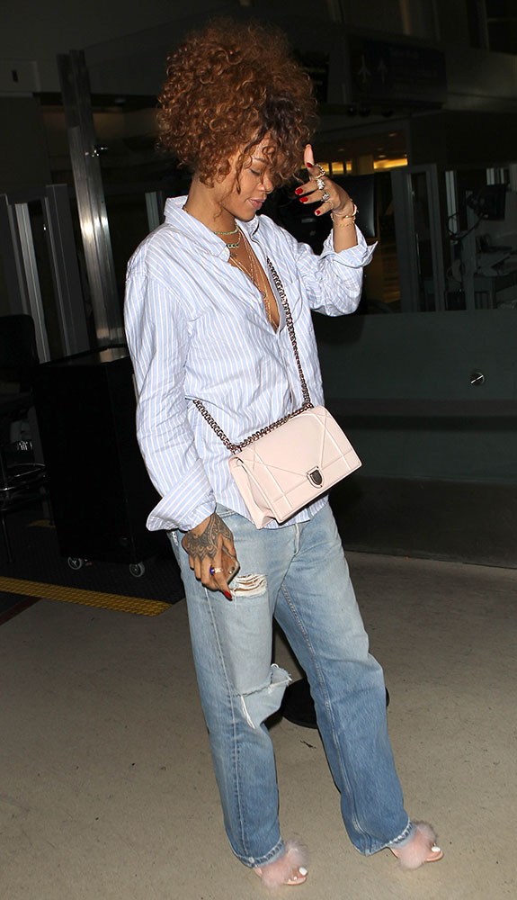 Just Can't Get Enough: Rihanna and Her Christian Dior Diorama Bag ...