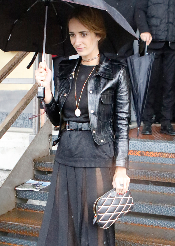 Selena Gomez Carries a Louis Vuitton Clutch Off-Duty
