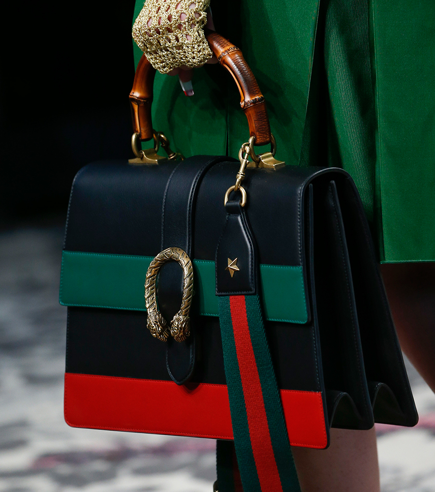 Gucci Gets Detailed for Its Spring 2016 Runway Bags - PurseBlog