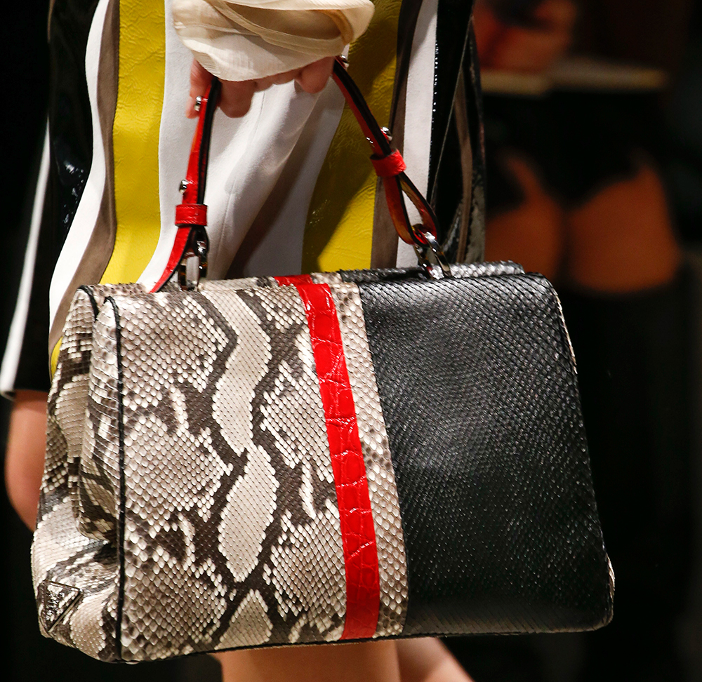 Prada Maintains a Strong Trajectory with Its Spring 2016 Runway Bags - PurseBlog