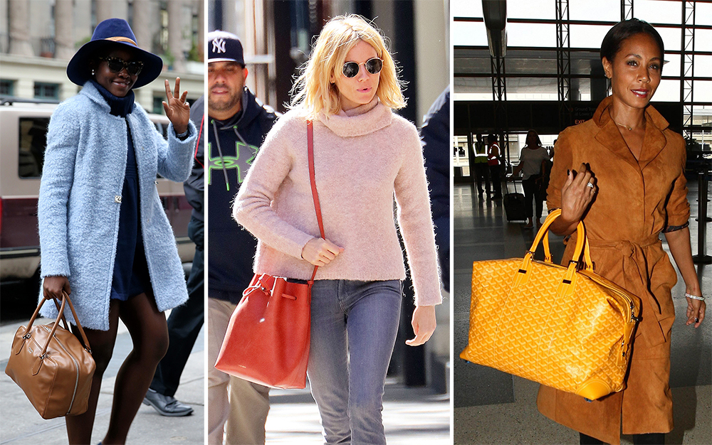 Autumnal Hues and Bucket Bags are Having a Moment with Celebs This Week PurseBlog