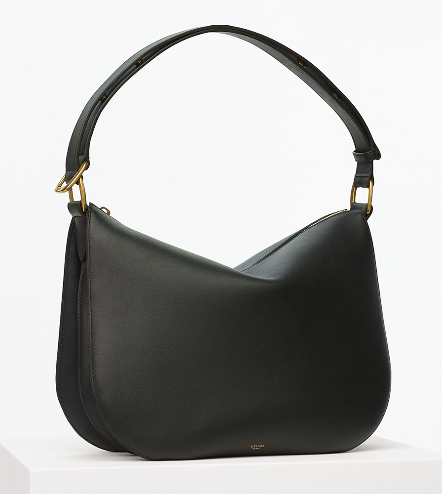 Celine-Medium-Saddle-Bag-Black-2550