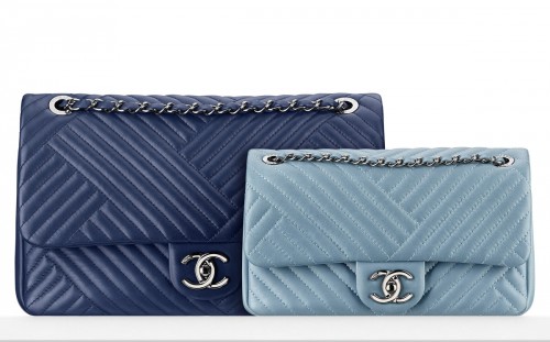 Chanel Blue Flap Bags