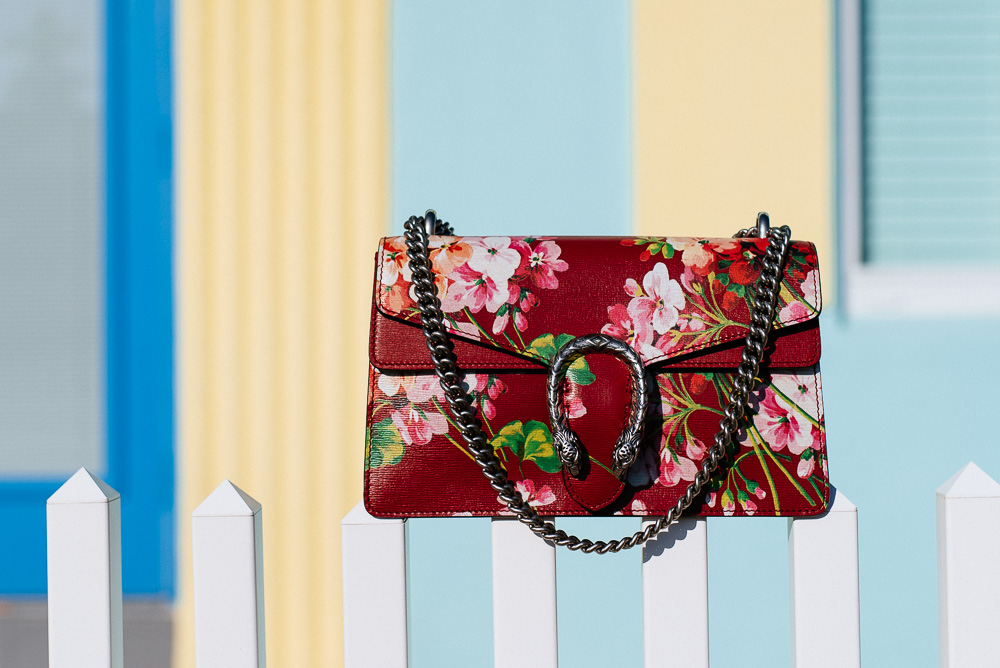 Gucci Dionysus Blooms Bag in Red