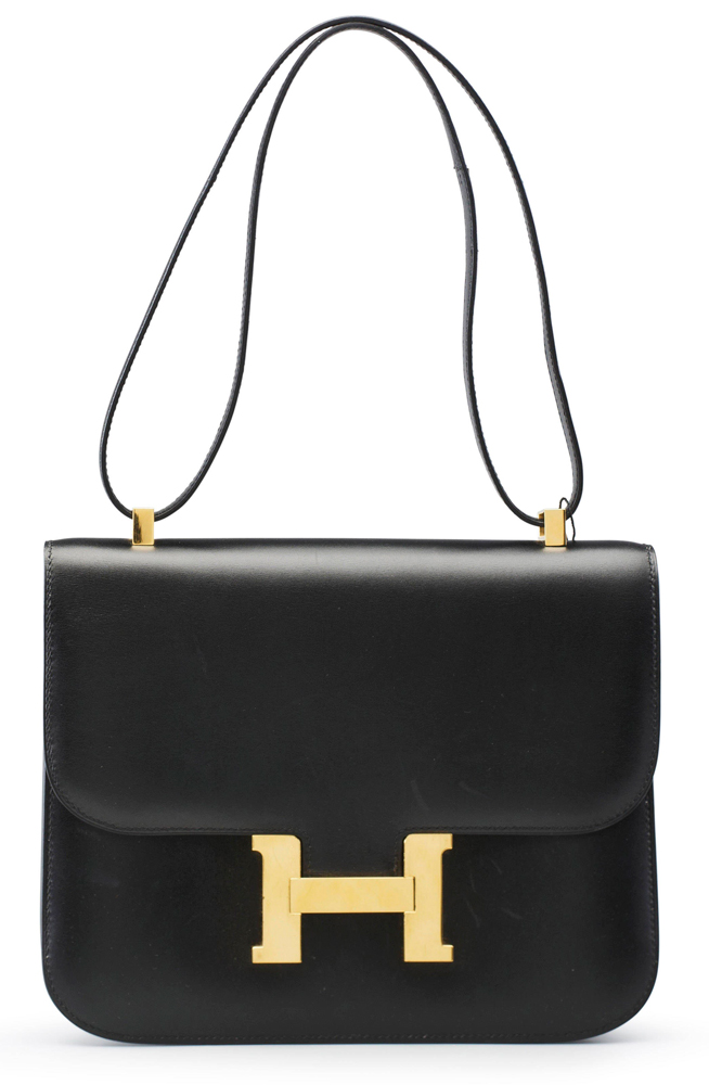 Hermes-Black-Calfbox-Constance-Bag-25cm