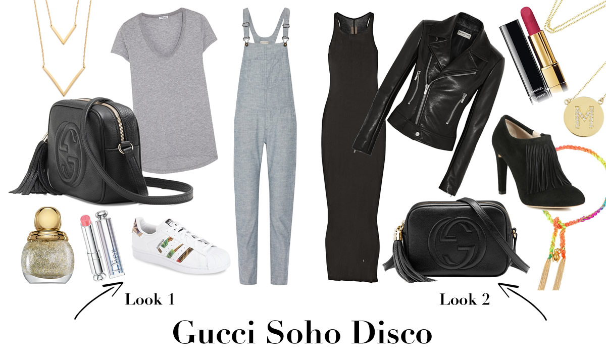 One Bag, Two Ways: Gucci Soho Disco Bag in Black - PurseBlog