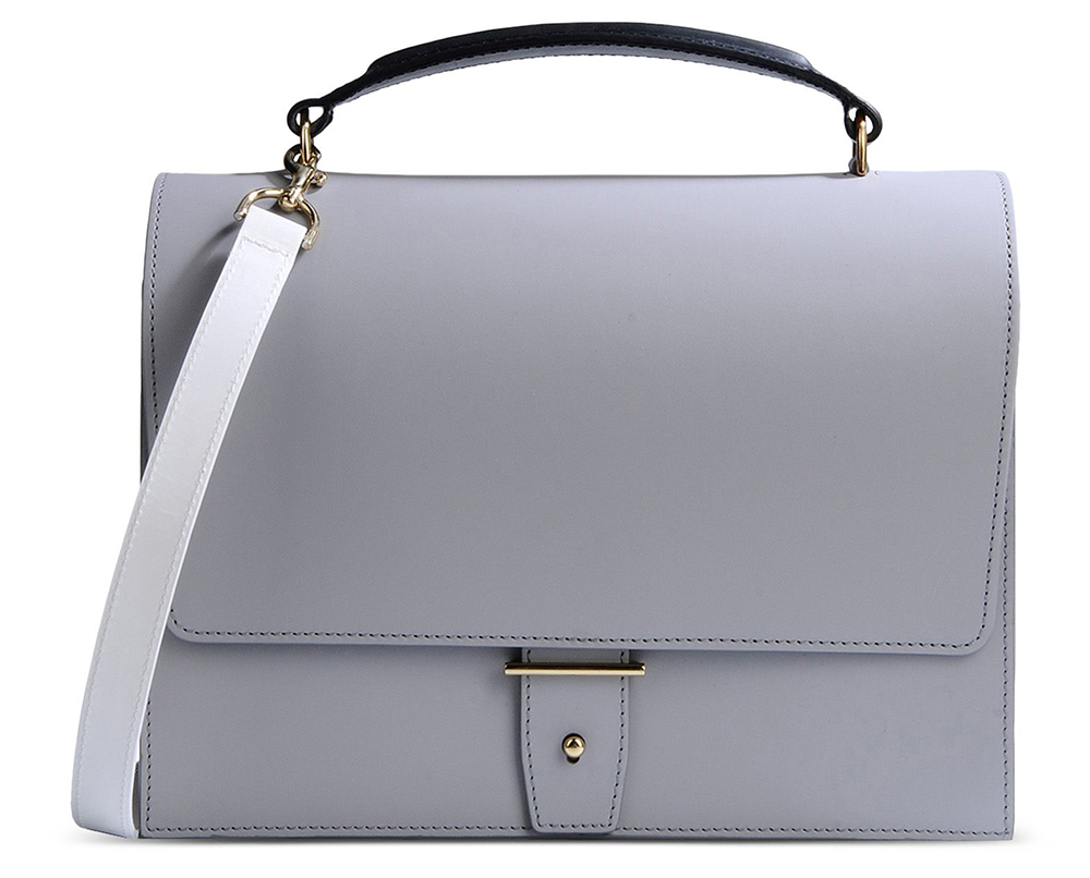 PB 0110 Leather Satchel, $900 via thecorner.com