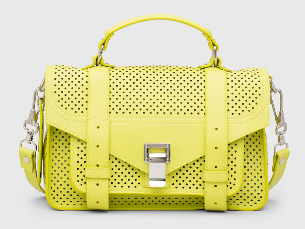 Proenza Schouler small bar tote - Yellow