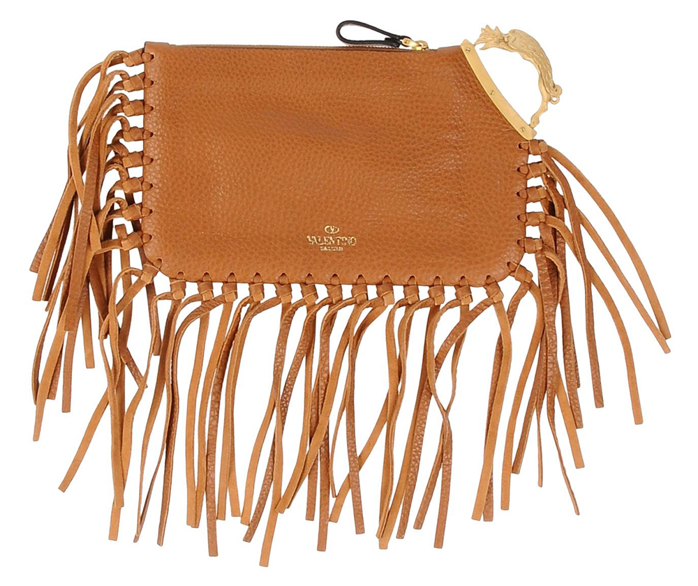 Valentino Gryphon Finger Clutch, $894 via yoox.com