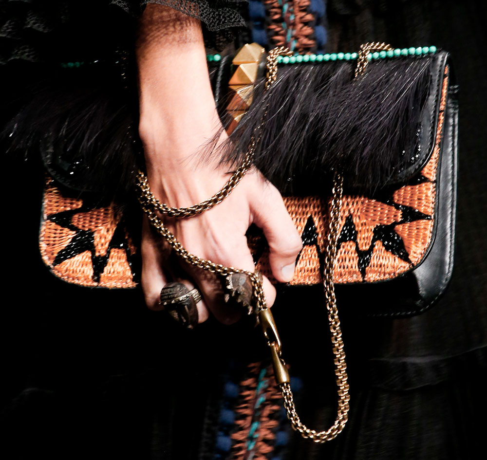 Valentino's Spring 2016 Runway Bags Relied on African Imagery - PurseBlog
