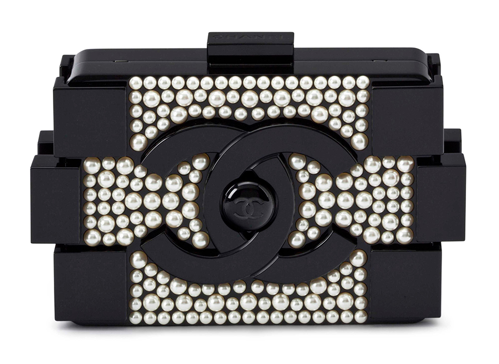 Chanel Boy Brick Pearl Clutch, $16,000 via Christie's