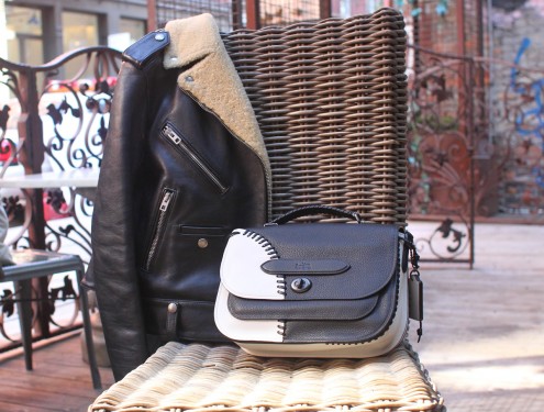 Perfect Pairs Coach Link Messenger Bag and Coach Boys Bikers Jacket PurseBlog