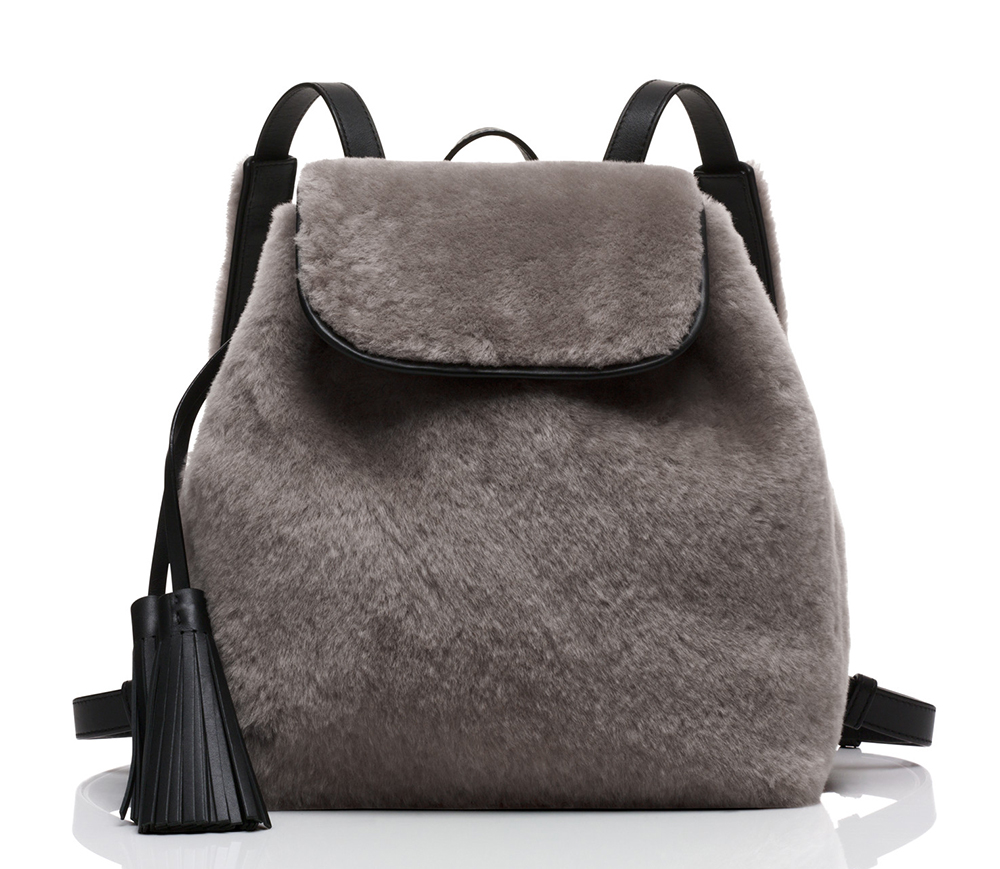 kate spade shearling bag