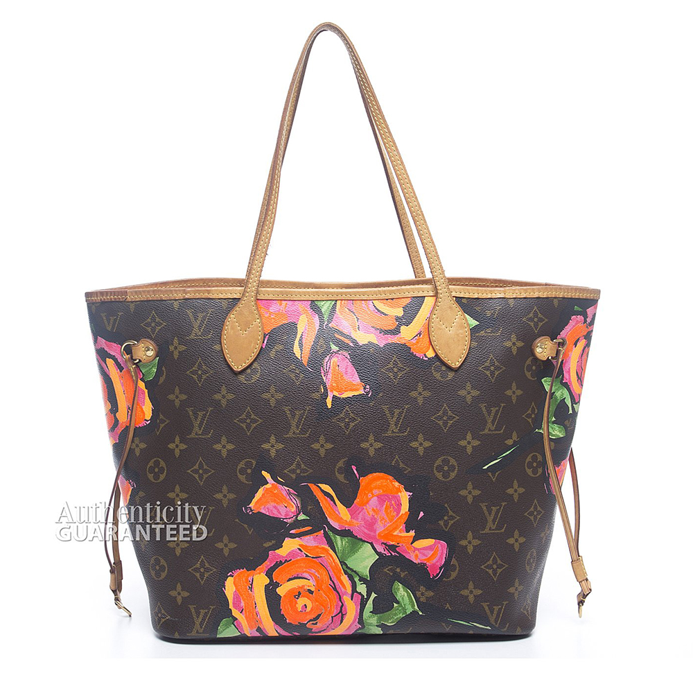 Louis Vuitton Graffiti Roses Neverfull Tote, $2,308 via Bluefly