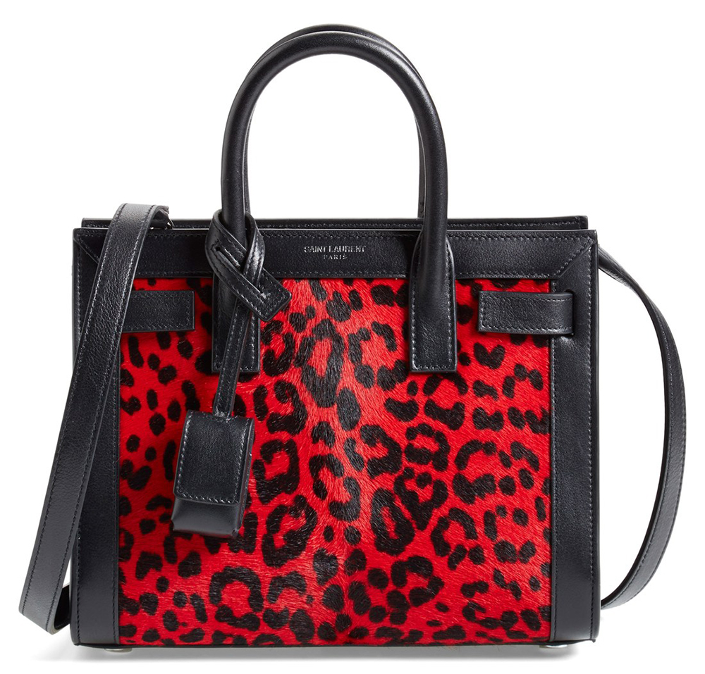 Saint Laurent Nano Leopard Sac de Jour Bag, Was $2,390, now $1,673 via Nordstrom