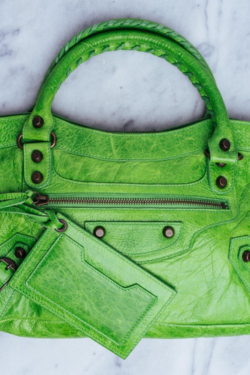 Rare Balenciaga Bag Apple Green