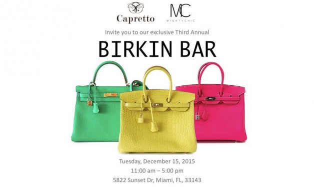 Capretto Birkin Bar