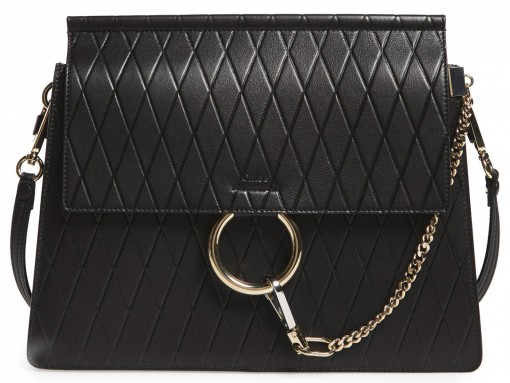 Chloe Faye Diamond Embossed Bag
