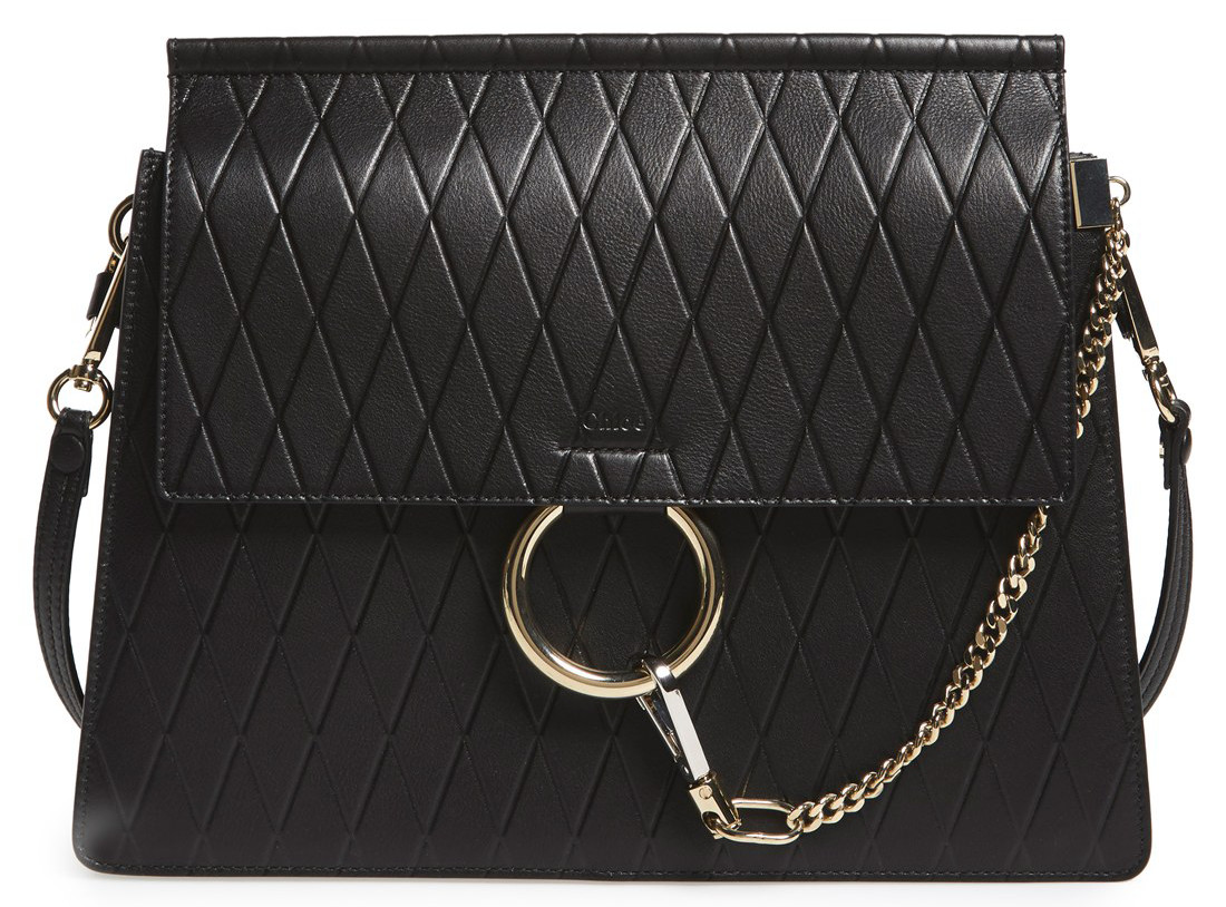 Chloe Faye Diamond Embossed Bag