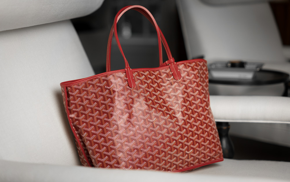 GOYARD  Anjou PM Review (2 Year Wear and Tear, Reversible Tote