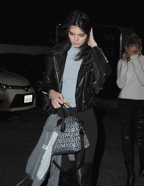 Givenchy Debuts New Logo Fabric on the Arms of Kendall Jenner, Cate