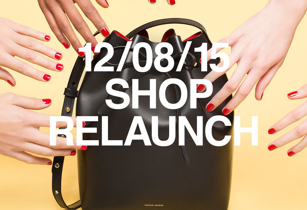 Mansur Gavriel&#39;s Next Restock is Today at 11 - PurseBlog