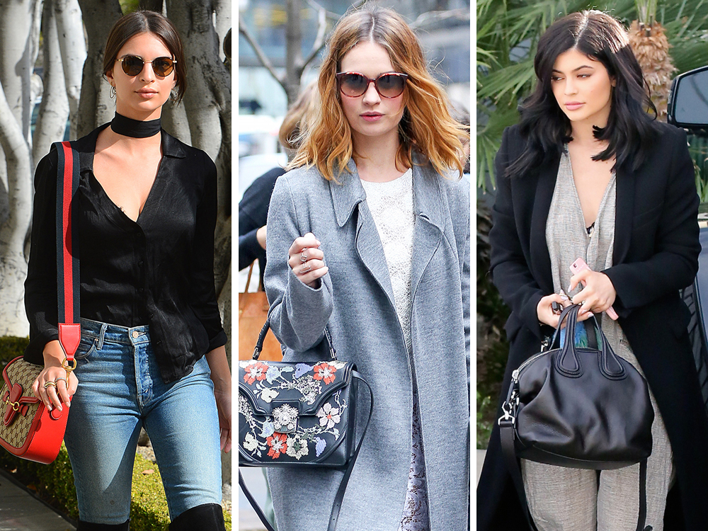 Celebs Carried Cute Bags from Coach, Gucci & Alexander McQueen