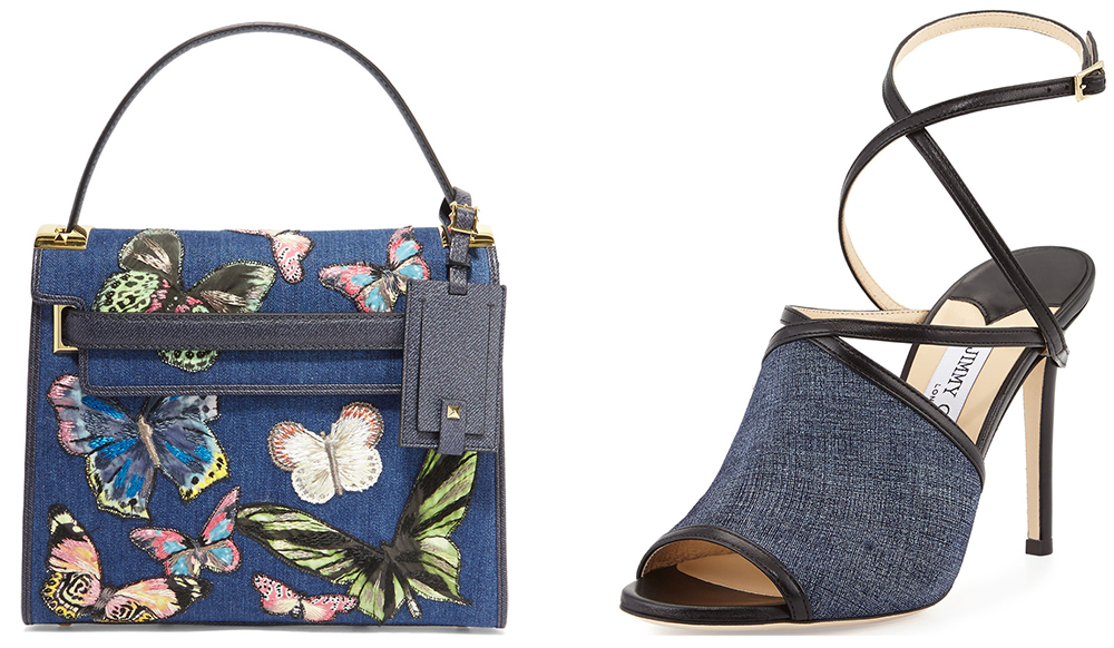 Trend Report: For Spring 2016, These Aren't Your Typical Denim Handbags and  Shoes - PurseBlog