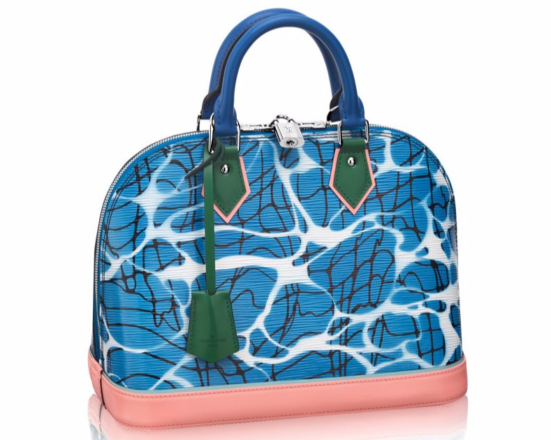 A Closer Look at the Louis Vuitton Aqua Epi Print from Cruise 2016 ...