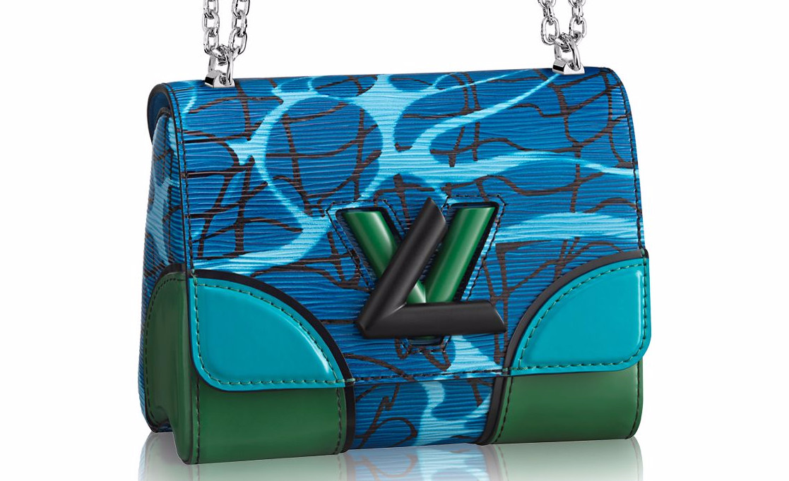 A Closer Look at the Louis Vuitton Aqua Epi Print from Cruise 2016
