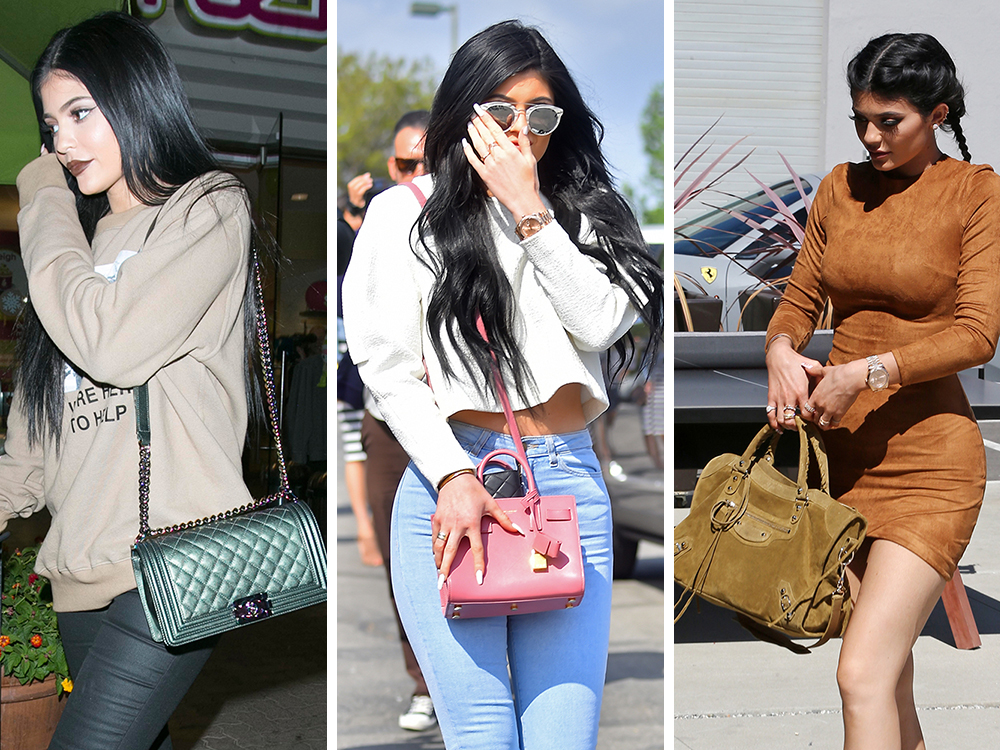 kylie jenner dior bag