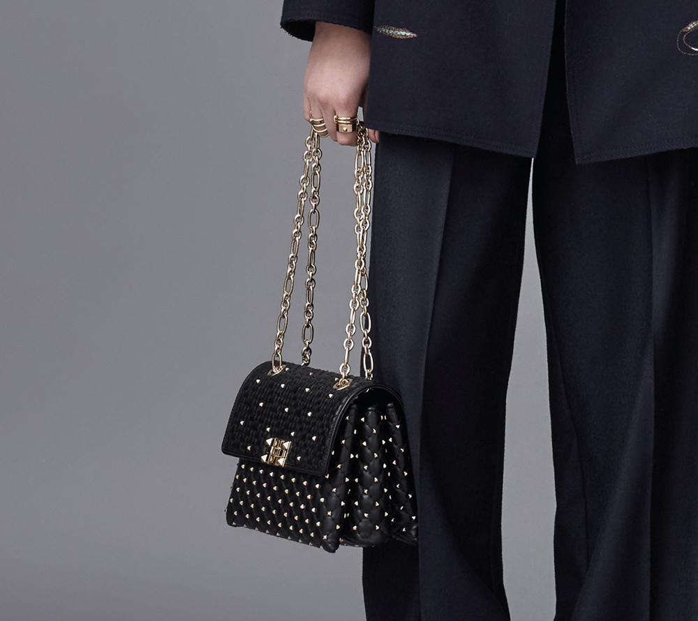 Loving Lately: The Valentino Rockstud Spike Chain Bag - PurseBlog