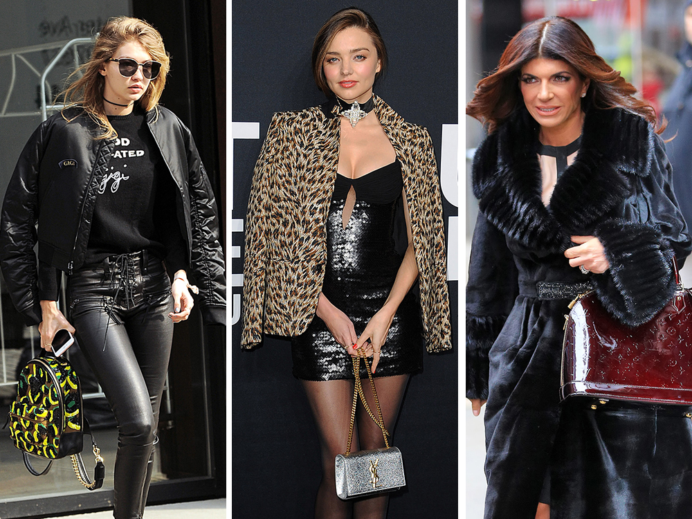Vuitton & Saint Laurent were Celebs' Brands of Choice in the Days