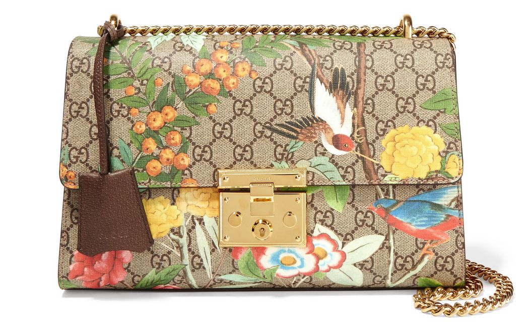 gucci purse with birds