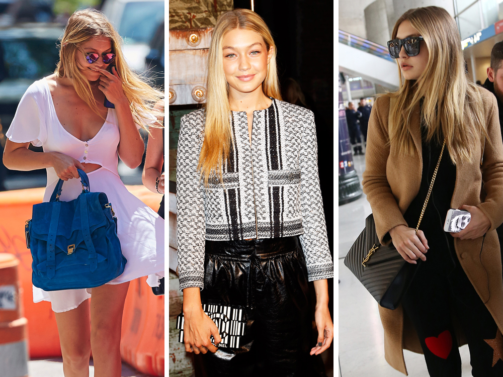 Gigi Hadid Carries Mansur Gavriel Lady Bag