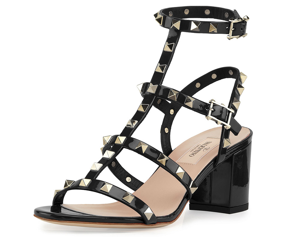 valentino rockstud city sandal