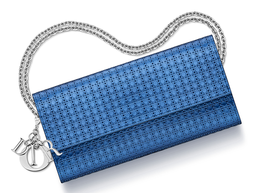 dior blue purse