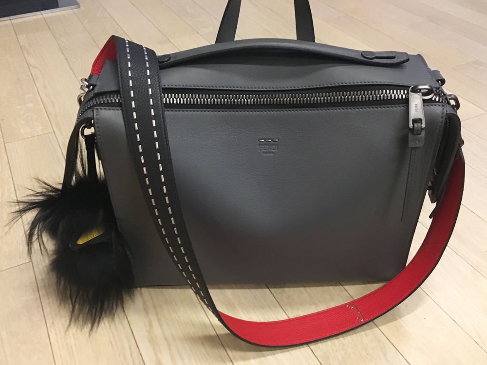 Fendi Mini Lui Bag in Black for Men