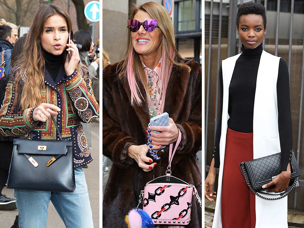 Vuitton & Saint Laurent were Celebs' Brands of Choice in the Days Before  NYFW - PurseBlog