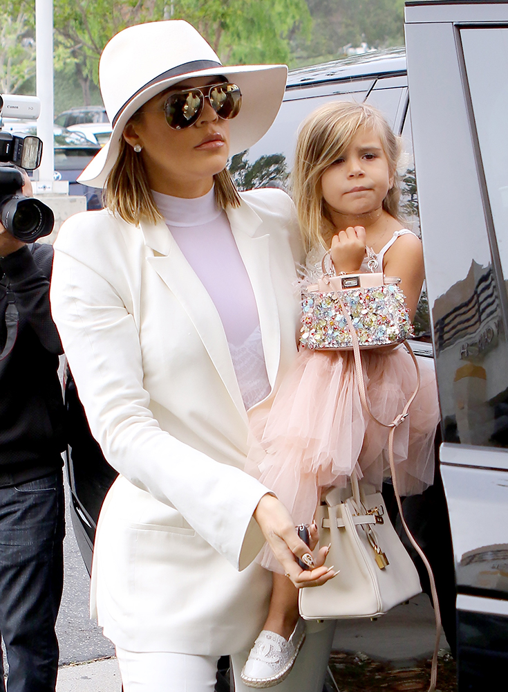 Kourtney Kardashian's 3-Year-Old Daughter Carried a $3,450 Fendi Bag to  Easter Services - PurseBlog